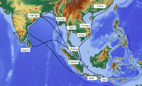 Ancient roads of South and East Asia