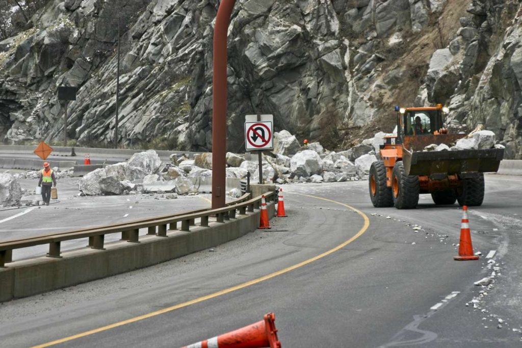 Responding to Rock Fall Risk on Public Roadways