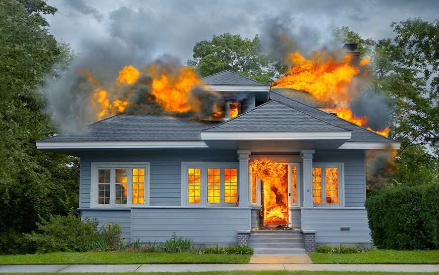 FIRE RESISTANT BUILDING