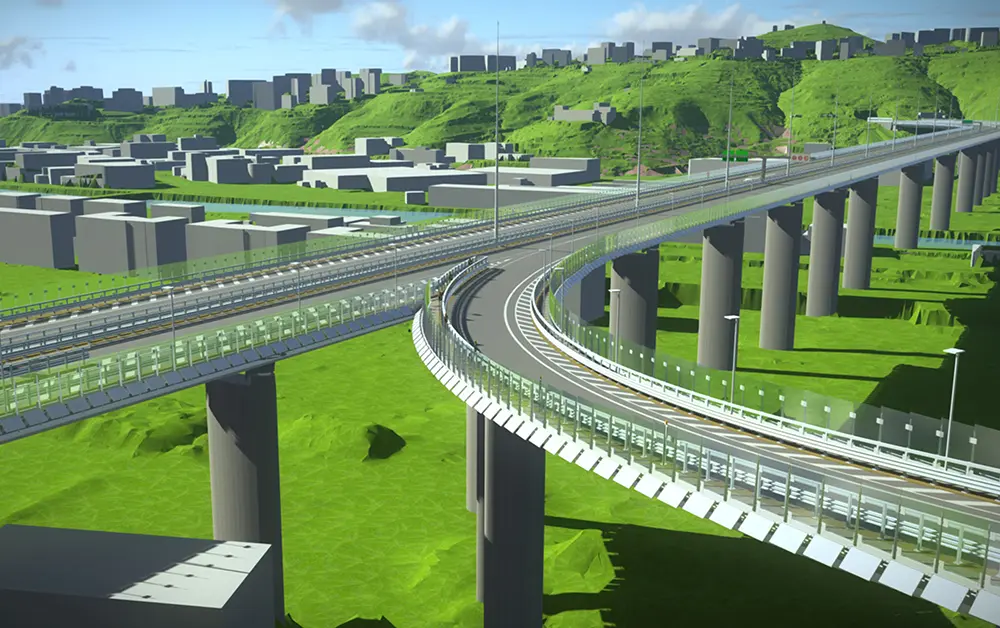 3D and 4D Models Used in Bridge Design and Education
