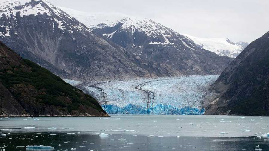 A slow-moving landslide may lead to a massive tsunami in Alaska