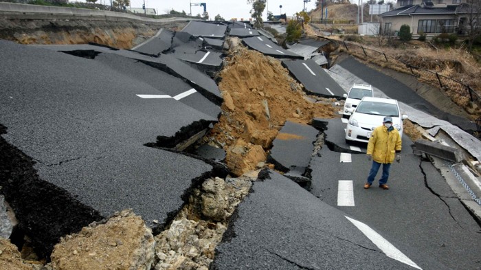 Earth quakes