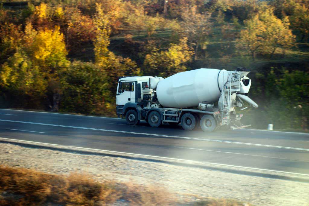 Transporting of concrete