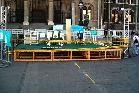 How to Build a Temporary Wooden Podium