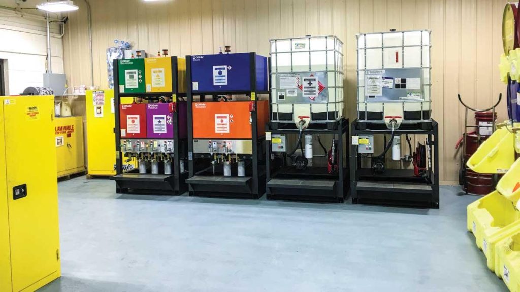Onsite handling, storage and processing