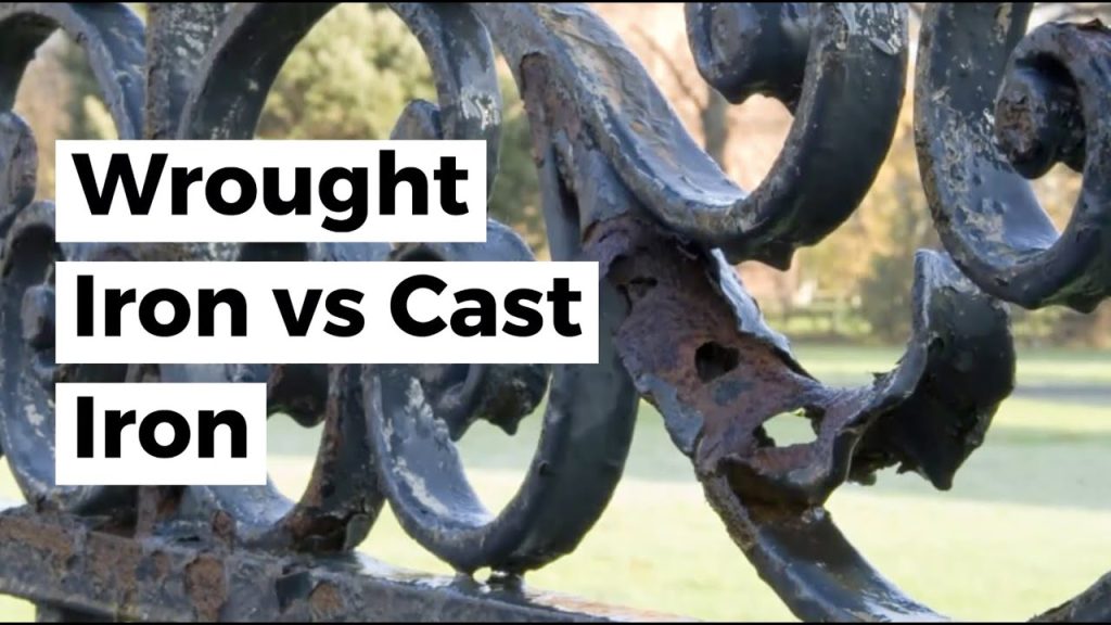 Pig Iron, Cast Iron & Wrought Iron – What’s The Difference?