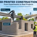 🌉 Breakthrough in Infrastructure: How 3D-Printed Construction Is Moving from Experiments to Real Projects