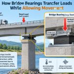 🏗️ How Bridge Bearings Transfer Loads While Allowing Movement
