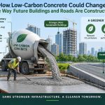 🏗️ How Low-Carbon Concrete Could Change the Way Future Buildings and Roads Are Constructed