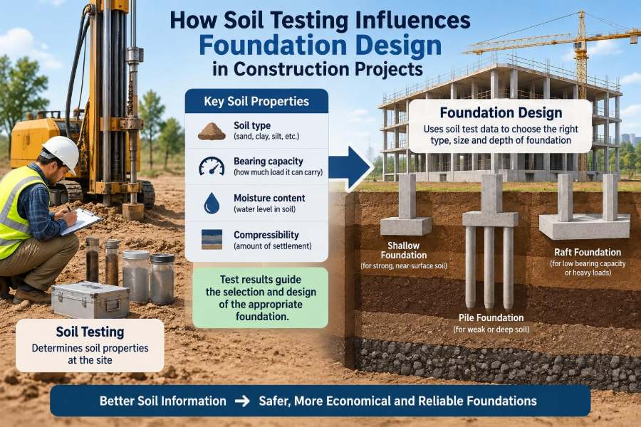 🌉 How Soil Testing Influences Foundation Design in Construction Projects