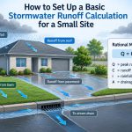 🌧️ How to Set Up a Basic Stormwater Runoff Calculation for a Small Site