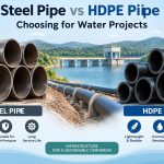 ⚖️ Steel Pipe vs HDPE Pipe: Choosing for Water Projects