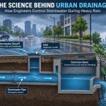 🌧️ The Science Behind Urban Drainage: How Engineers Control Stormwater During Heavy Rain