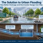 🌧️ The Solution to Urban Flooding: How Better Drainage and Stormwater Design Can Help
