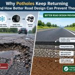 🛣️ Why Potholes Keep Returning and How Better Road Design Can Prevent Them