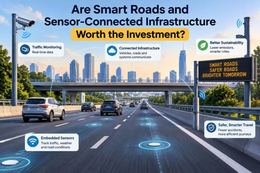🌉 Are Smart Roads and Sensor-Connected Infrastructure Worth the Investment?