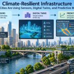 🌆 Climate-Resilient Infrastructure: How Cities Are Using Sensors, Digital Twins, and Predictive Models