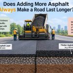 🌉 Does Adding More Asphalt Always Make a Road Last Longer?