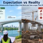 🌉 Expectation vs Reality: Why Infrastructure Projects Often Cost More and Take Longer Than Planned