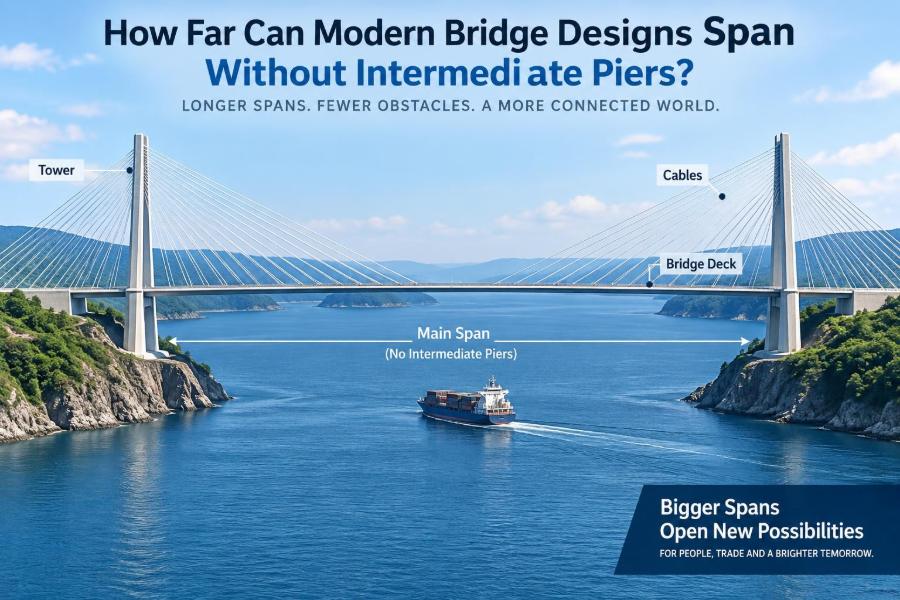 🌉 How Far Can Modern Bridge Designs Span Without Intermediate Piers?