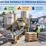 🌉 How Manufacturers Produce Construction Materials to Meet Strength and Quality Standards