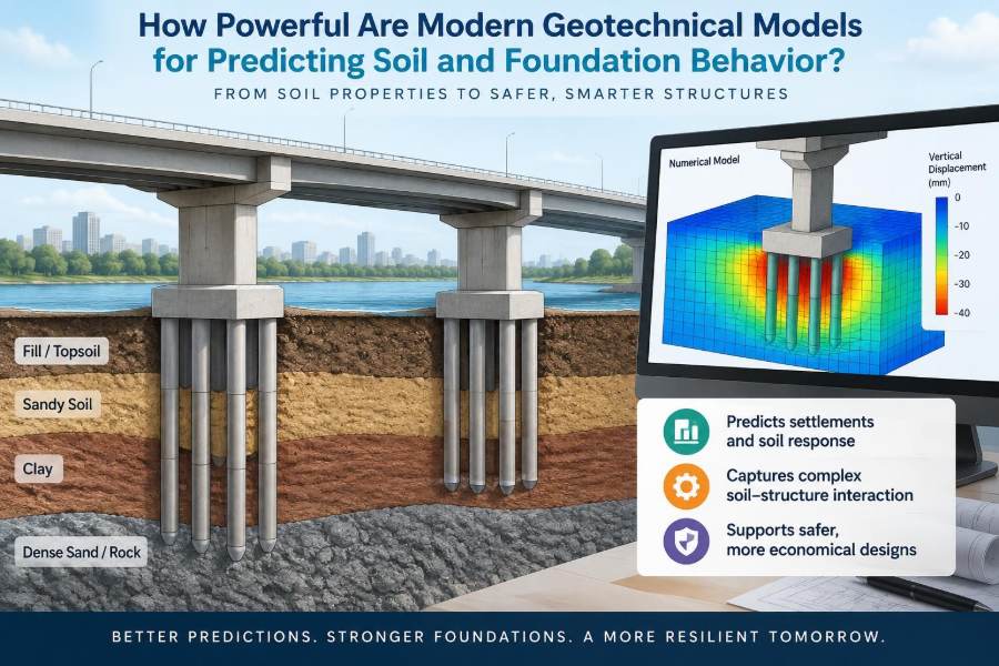🌉 How Powerful Are Modern Geotechnical Models for Predicting Soil and Foundation Behavior?