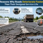🌉 Reasons Why Roads Deteriorate Faster Than Their Designed Service Life