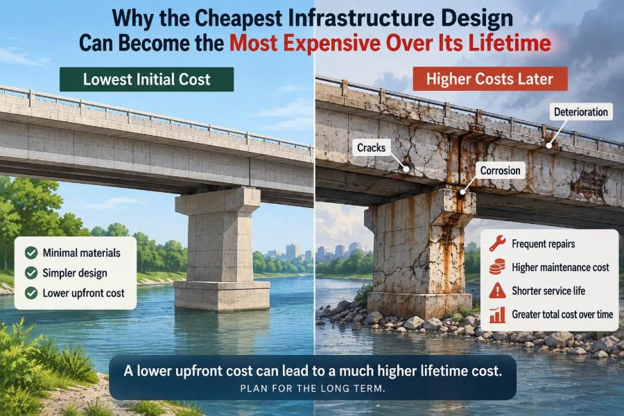 🌉 Why the Cheapest Infrastructure Design Can Become the Most Expensive Over Its Lifetime