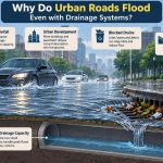 🌧️ Why This Problem Happens: What Causes Urban Roads to Flood Even with Drainage Systems?